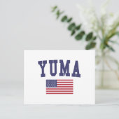 Yuma US Flag Briefkaart (Staand voorkant)
