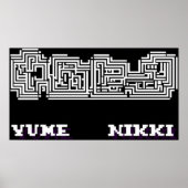Yume Nikki Logo Poster (Voorkant)