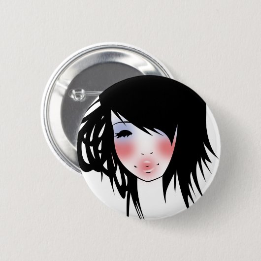 Yume Ronde Button 5,7 Cm (Voorkant /achterkant)