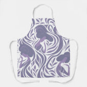 Yumeji Hirado Woman Apron – Taisho Romance Design Schort (Voorkant)