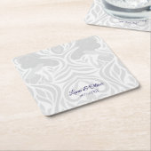 Yumeji Hirado Woman Art Coaster Kartonnen Onderzetters (Schuin)