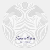 Yumeji Hirado Woman Art Seal Sticker (Voorkant)