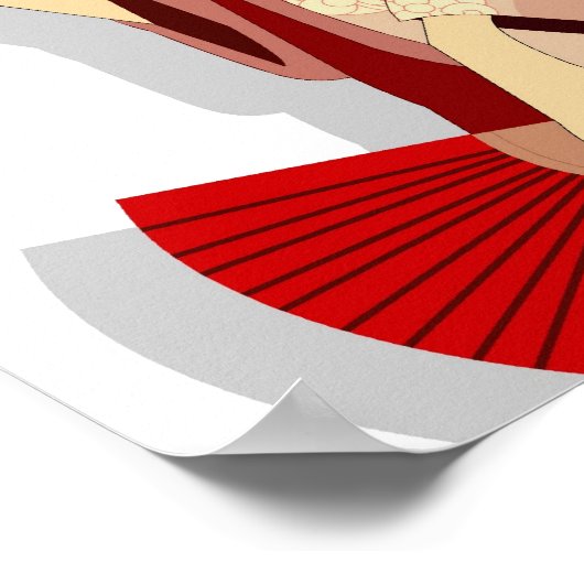 Yumeka Geisha Poster (Hoek)