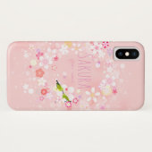 Yumekawaii cherry blossoms phone case (Achterkant (horizontaal))