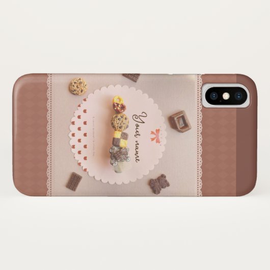 Yumekawaii cute cookie phone case. Case-Mate iPhon Case-Mate iPhone Case (Achterkant (horizontaal))