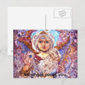 Yumi sugai angels, An engel redt je. Briefkaart (Voorkant / Achterkant)