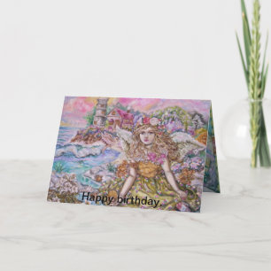 Yumi sugai angels, Fijne verjaardag. Kaart