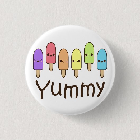 Yumm-o Ronde Button 3,2 Cm (Voorkant)