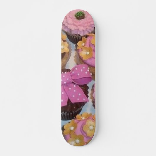 Yummi Cupcakes Persoonlijk Skateboard (Voorkant)