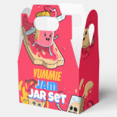 Yummie Jam Jar Set Bedankdoosjes (Geopend)