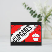 yummie kruimels briefkaart (Staand voorkant)