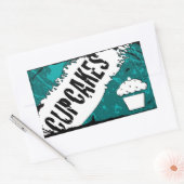 yummie kruimels rechthoekige sticker (Envelop)