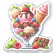 yummie sticker (Voorkant)