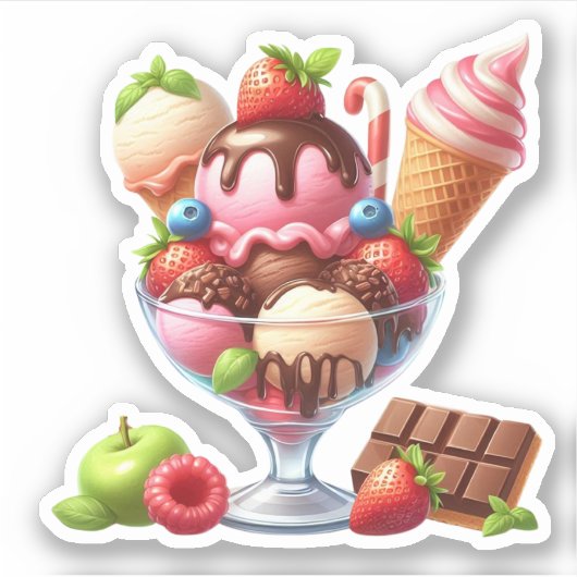 yummie sticker (Voorkant)
