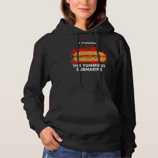 Yummiest Submarine Hoagie Sub Sandwich Pun Food Hoodie