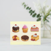 yummmy-pictogramset briefkaart (Staand voorkant)