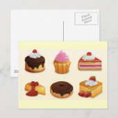 yummmy-pictogramset briefkaart (Voorkant / Achterkant)