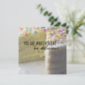 YUMMY 5,25 x 5,25 kaart (Staand voorkant)