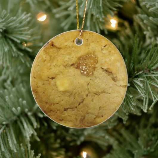 Yummy Apple Caramel Cookie Kerstmis Keramisch Ornament (Boom)