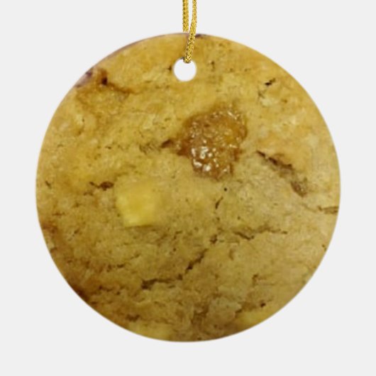 Yummy Apple Caramel Cookie Kerstmis Keramisch Ornament (Voorkant)
