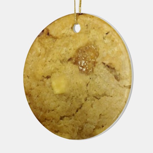 Yummy Apple Caramel Cookie Kerstmis Keramisch Ornament (Links)