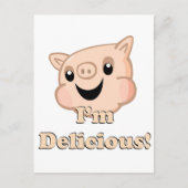 Yummy Bacon Briefkaart (Voorkant)