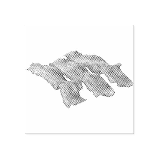 Yummy Bacon Rubberstempel (Afrduk)