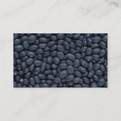 Yummy Black bonen Visitekaartje (Achterkant)