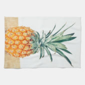 Yummy Bleek Pastel Pineappel Print Fruit Theedoek (Horizontaal)