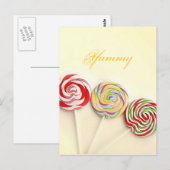 Yummy Briefkaart (Voorkant / Achterkant)