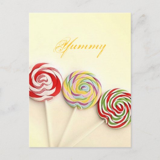 Yummy Briefkaart (Voorkant)