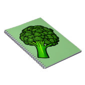 Yummy Broccoli Notitieboek (Rechterzijde)