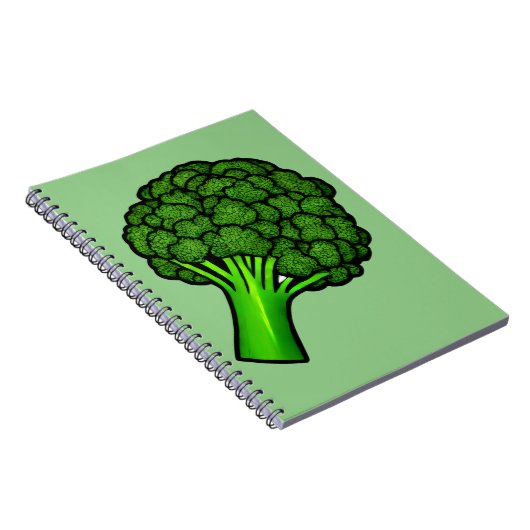 Yummy Broccoli Notitieboek (Rechterzijde)