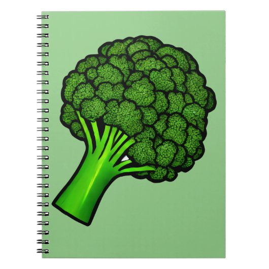 Yummy Broccoli Notitieboek (Voorkant)