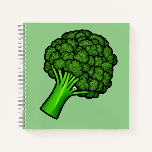 Yummy Broccoli Notitieboek (Voorkant)