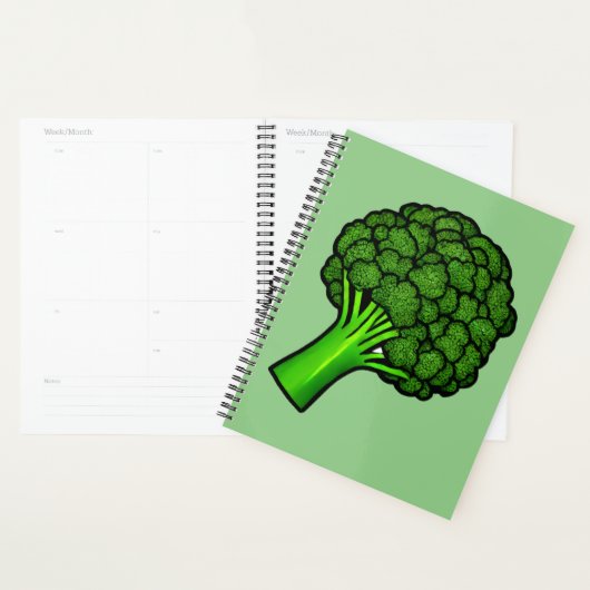 Yummy Broccoli Planner (Display)