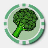 Yummy Broccoli Poker Chips (Voorkant)