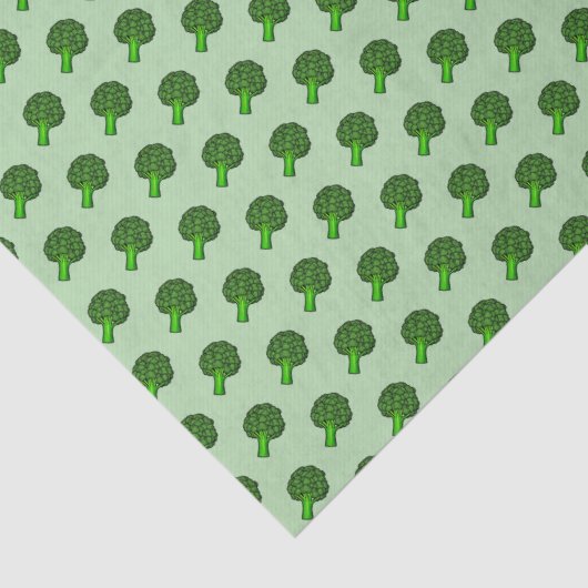 Yummy Broccoli Tissuepapier (Detail)