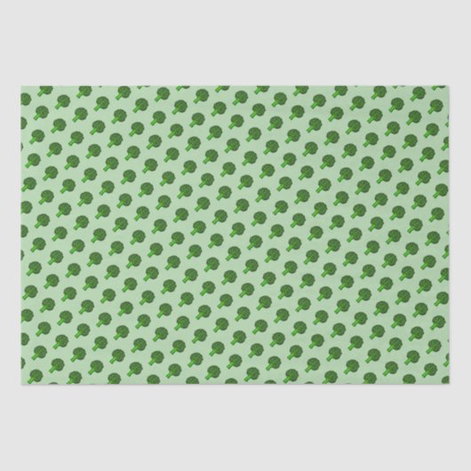 Yummy Broccoli Tissuepapier (Voorkant)