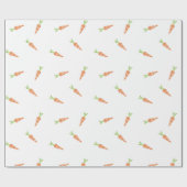 Yummy Carrots paaspapier Cadeaupapier (Vlak)