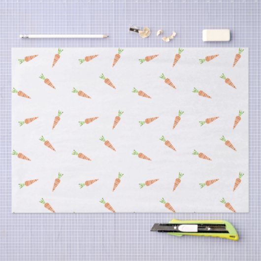 Yummy Carrots paaspapier Tissuepapier (Craft)