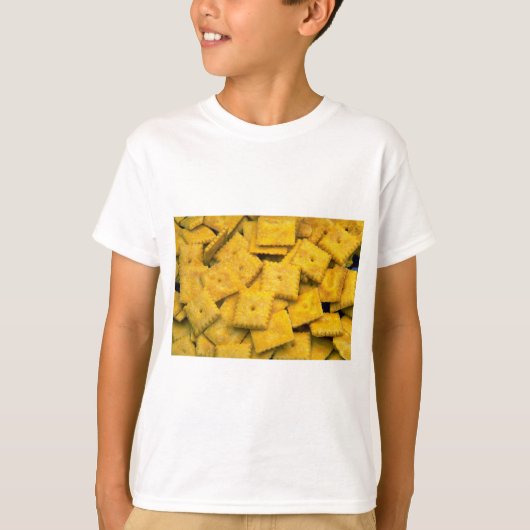 Yummy Cheese crackers T-shirt (Voorkant)