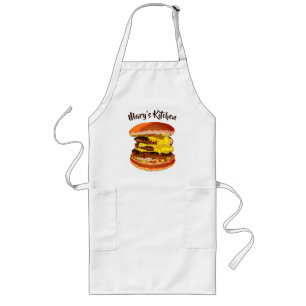 Yummy Cheeseburger Lang Schort