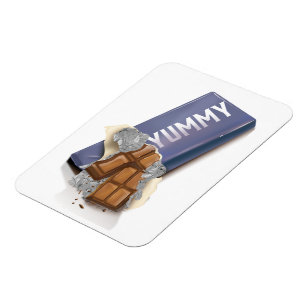 Yummy Chocolate Bar Magneet
