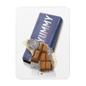 Yummy Chocolate Bar Magneet (Verticaal)