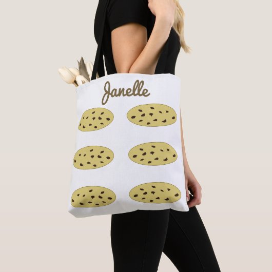 Yummy Chocolate Chip Cookie Tote Bag (Dichtbij)