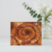 Yummy Cinnamon Roll Sticky Buns Bake Sale Uitnodiging Briefkaart (Staand voorkant)