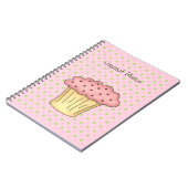 Yummy Cup Cake Notitieboek (Linkerzijde)