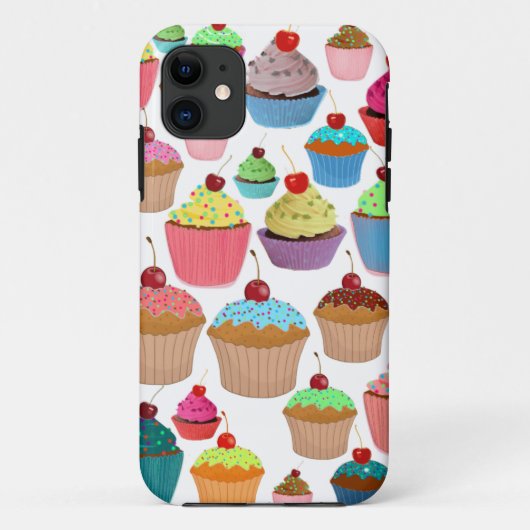 Yummy Cupcakes 4 iPhone Case (Achterkant)