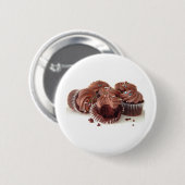YUMMY CUPCAKES RONDE BUTTON 5,7 CM (Voorkant /achterkant)